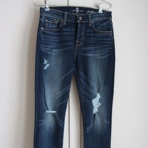 7 For All Mankind Josefina Skinny Boyfriend Jean